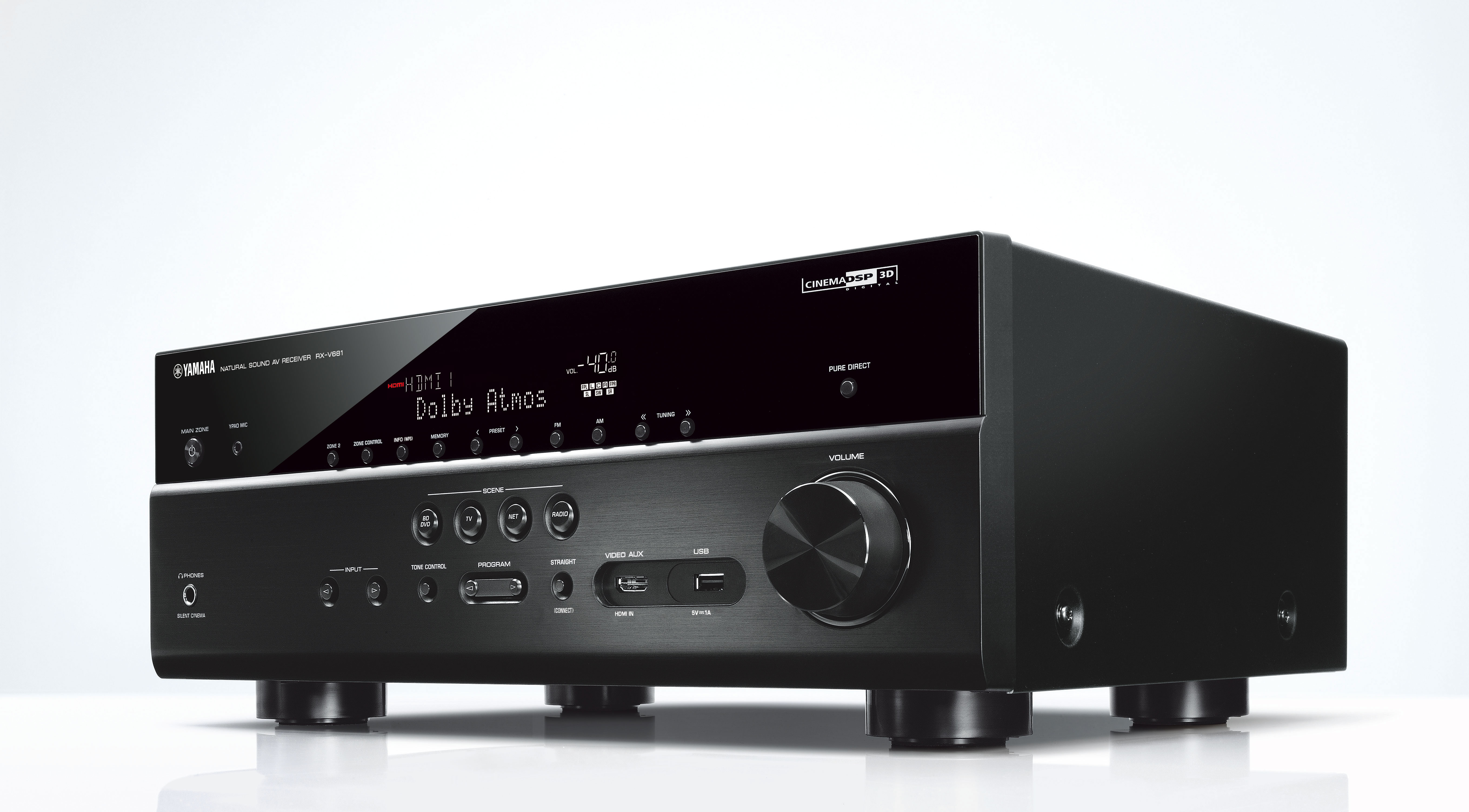 必发885.2.2 声道3D沉浸式无线家庭影院功放RX-V781、RX-V681京东新品上市优惠买赠活动